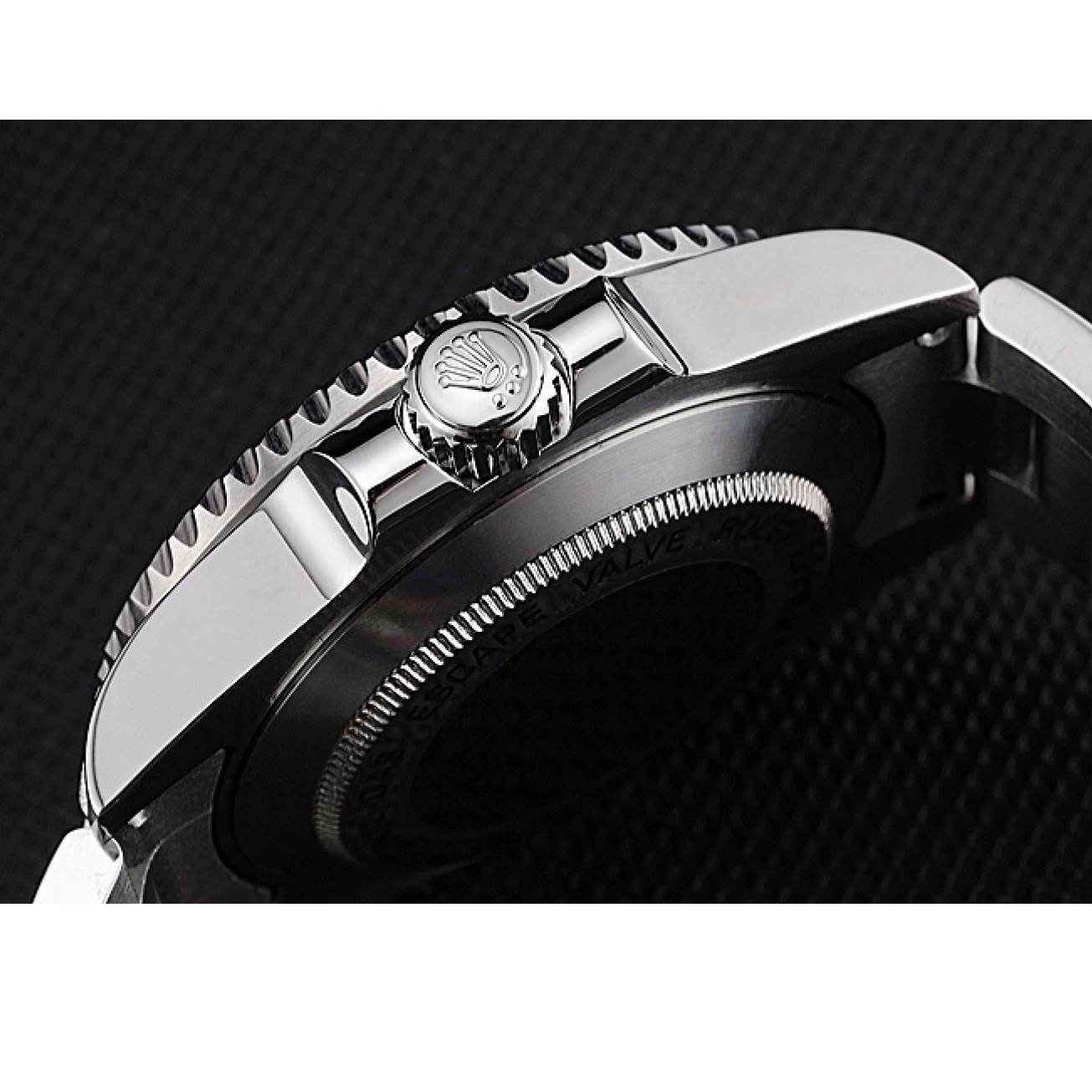AAA replica watch Rolex 622837 Stainless Dial Bracelet Steel Black Case Dwellerr Sky And 0806